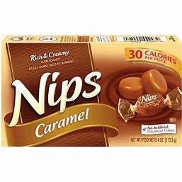 Nips Hard Candy - Caramel (113g) - Candy Bouquet of St. Albert