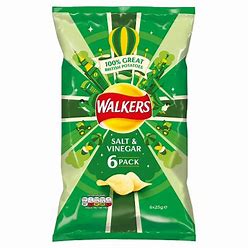 Walkers Salt & Vinegar (6-Pack) - Candy Bouquet of St. Albert