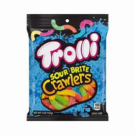 Trolli Sour Brite - Crawlers (142g) - Candy Bouquet of St. Albert