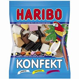 Haribo Konfekt Licorice Allsorts (100g) - Candy Bouquet of St. Albert