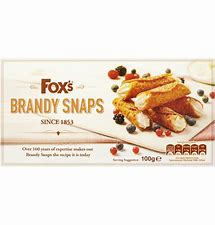 Fox's Brandy Snaps (100g) - Candy Bouquet of St. Albert