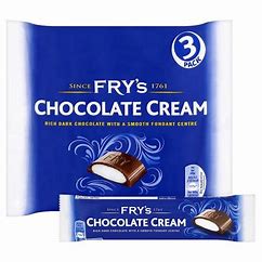 Fry's Chocolate Cream - 3-Pack (147g) - Candy Bouquet of St. Albert