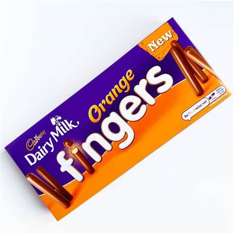 Cadbury® Dairy Milk Orange Fingers (114g) - Candy Bouquet of St. Albert