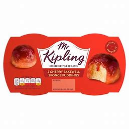 Mr Kipling Sponge Pudding - Cherry Bakewell (2x95g) - Candy Bouquet of St. Albert