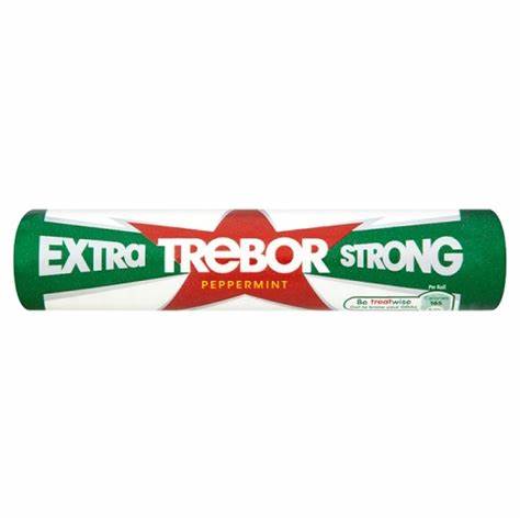 Trebor Extra Strong - Peppermint (41.3g) - Candy Bouquet of St. Albert