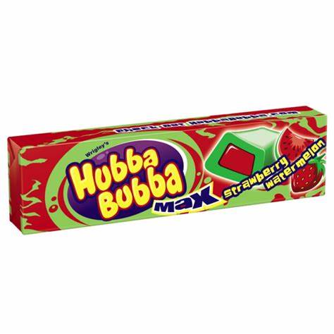 Hubba Bubba Max - Strawberry Watermelon (5 Pieces) - Candy Bouquet of St. Albert