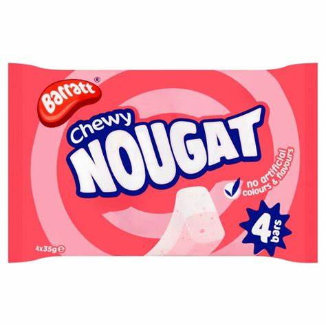 Barratt® Chewy Nougat - 4 Pack (140g) - Candy Bouquet of St. Albert