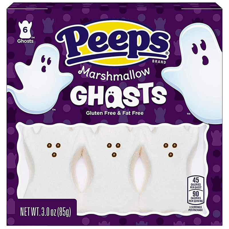 Peeps® Marshmallow 6-Pack - Ghosts (85g) - Candy Bouquet of St. Albert