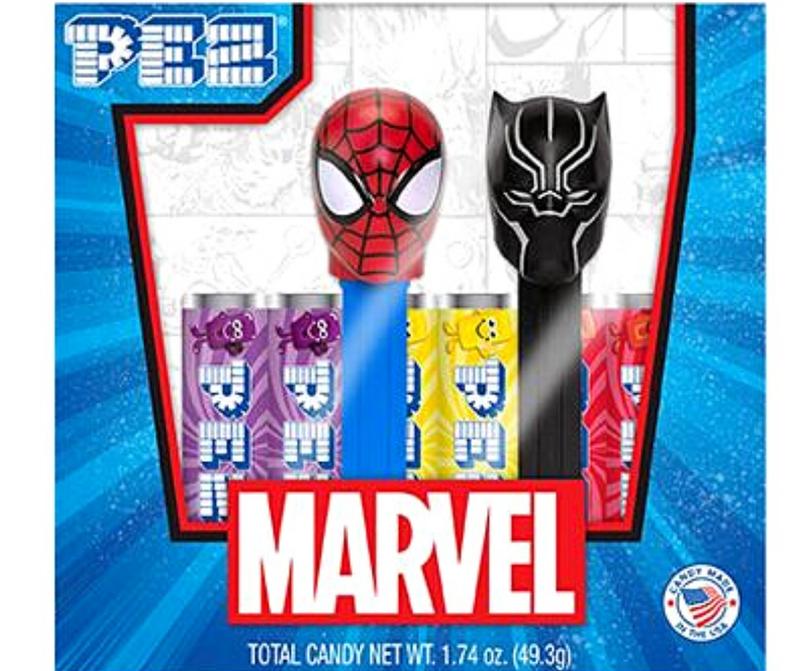 PEZ Marvel Heroes Dispensers - Twin-Pack (49.3g) - Candy Bouquet of St. Albert