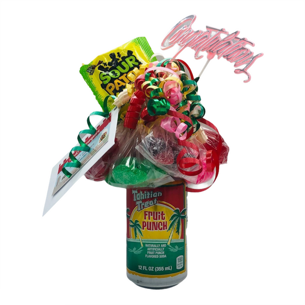 Tahitian Treat Fruit Punch Bouquet - *Specialty Stock* - Candy Bouquet of St. Albert