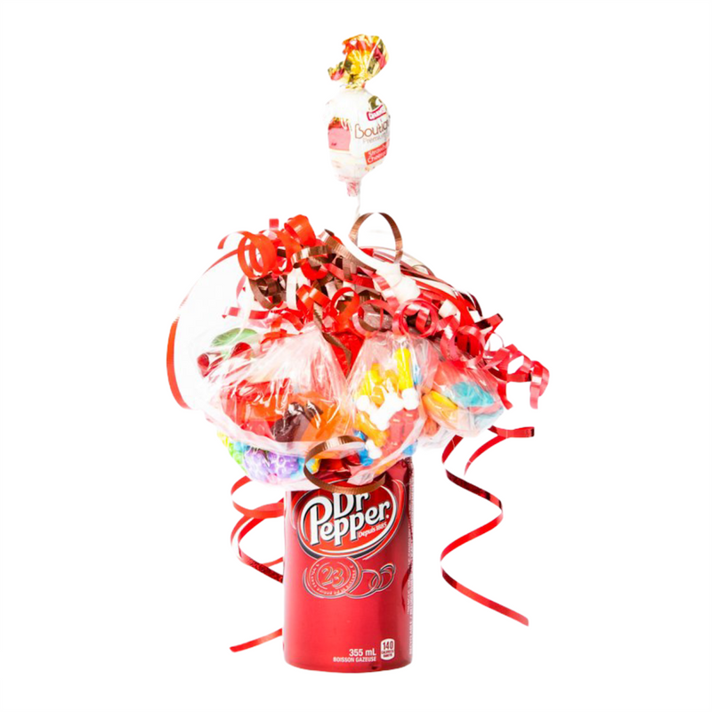Dr. Pepper Bouquet - Regular Stock - Candy Bouquet of St. Albert