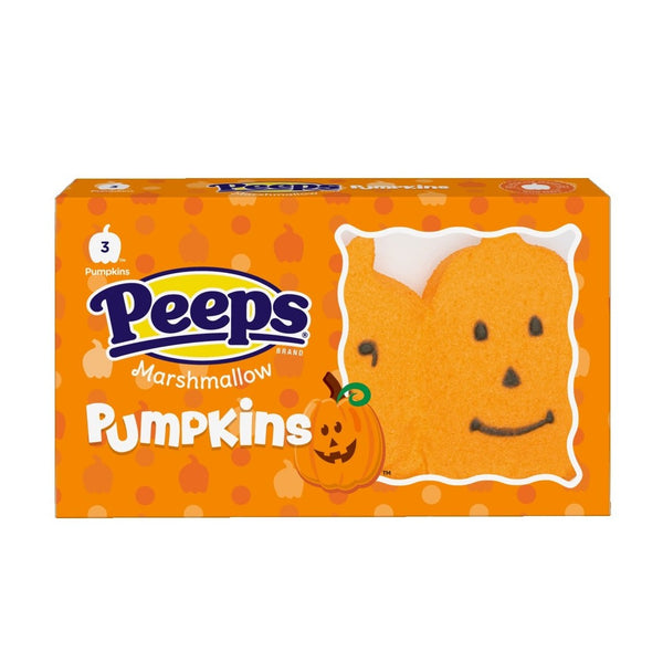 Peeps® Marshmallow 3-Pack - Pumpkins (42g) - Candy Bouquet of St. Albert