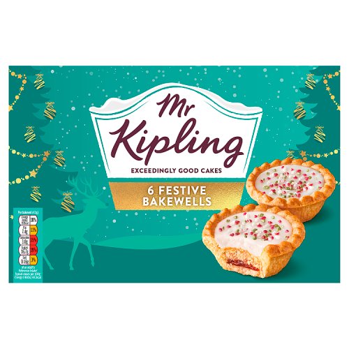 Mr Kipling Festive Bakewells - 6-Pack (258g) - Candy Bouquet of St. Albert