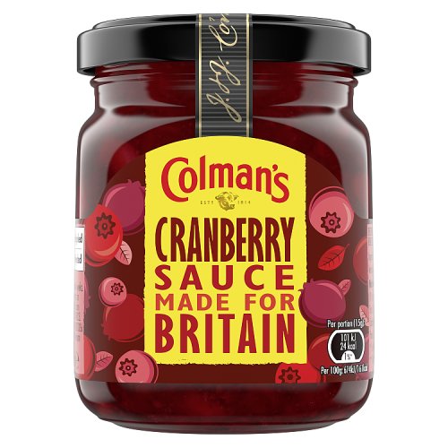 Colman's of Norwich - Cranberry Sauce (165g) - Candy Bouquet of St. Albert