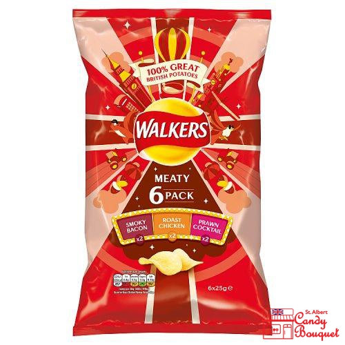 Walkers Meaty Variety (6-Pack) - Candy Bouquet of St. Albert