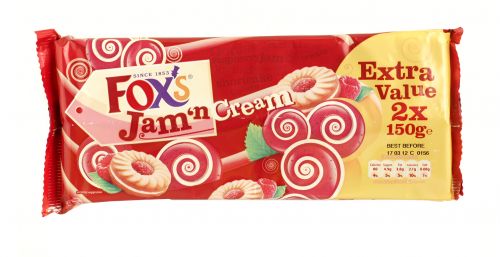 Fox's Jam & Cream's Twin Pack (300g) - Candy Bouquet of St. Albert