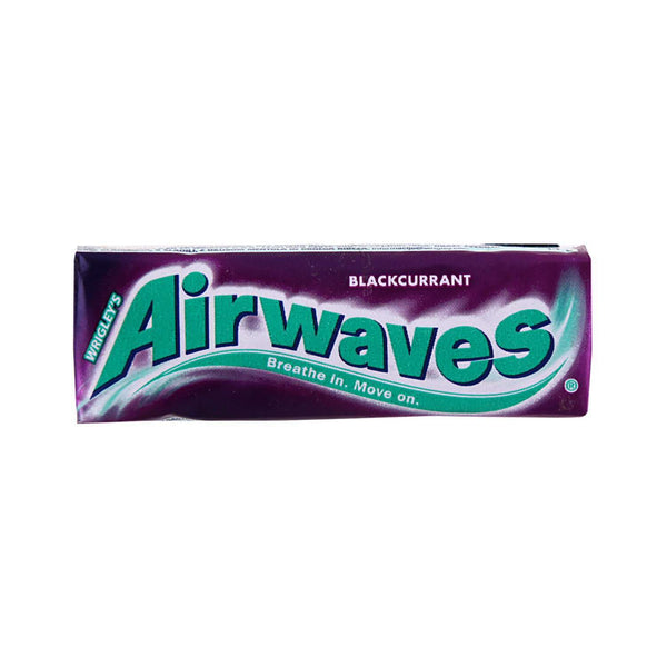 Wrigley's Airwaves Blackcurrant Menthol Sugar-Free Gum (14g) - Candy Bouquet of St. Albert