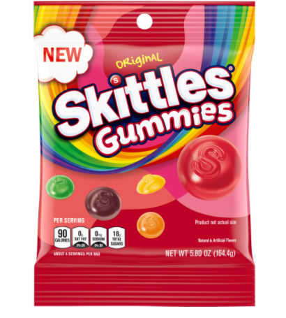 Skittles Gummies - Original (164.4g) - Candy Bouquet of St. Albert