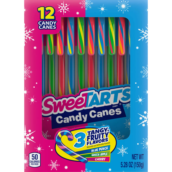 Sweetarts Candy Canes (12 Count) - Candy Bouquet of St. Albert