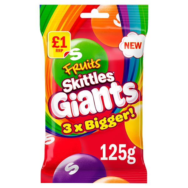 Skittles Giants - Fruits (125g) - Candy Bouquet of St. Albert