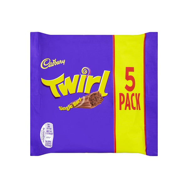 Cadbury® Twirl - 5 Pack (107.5g) - Candy Bouquet of St. Albert