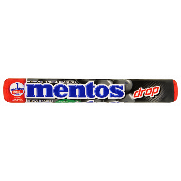 Mentos Drop Licorice (37.5g) - Candy Bouquet of St. Albert