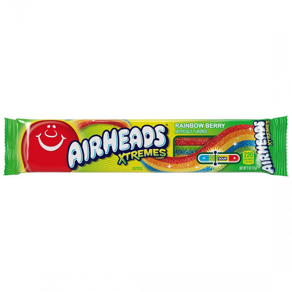 Airheads® Extremes Sour Belts - Rainbow (57g) - Candy Bouquet of St. Albert