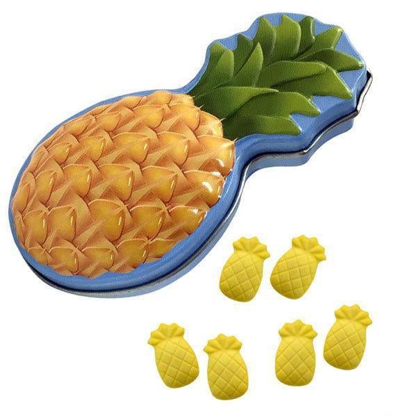 Aloha Pineapple Candy Tin (20g)-Candy Bouquet of St. Albert