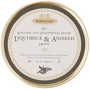 Simpkins Travel Sweets - Licorice & Aniseed (200g) - Candy Bouquet of St. Albert
