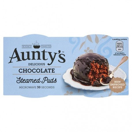 Aunty's Steamed Puds - Chocolate (2x95g) - Candy Bouquet of St. Albert
