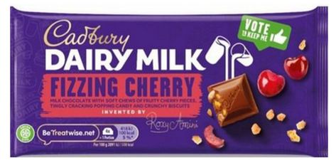 Cadbury® Dairy Milk Creations Fizzing Cherry (110g) - Candy Bouquet of St. Albert