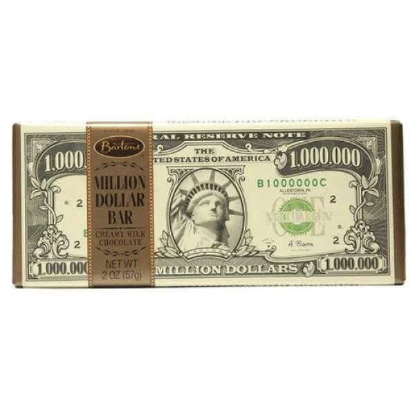 Barton's Million Dollar Chocolate Bar (57g) - Candy Bouquet of St. Albert
