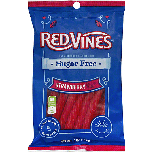 Red Vines Sugar-Free - Strawberry (141g) - Candy Bouquet of St. Albert