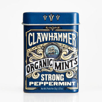 Clawhammer Organic Strong Peppermint (30g) - Candy Bouquet of St. Albert