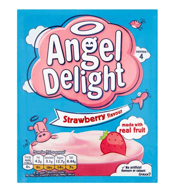 Angel Delight - Strawberry (59g) - Candy Bouquet of St. Albert