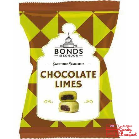Bonds Chocolate Limes (150g) Bag-Candy Bouquet of St. Albert