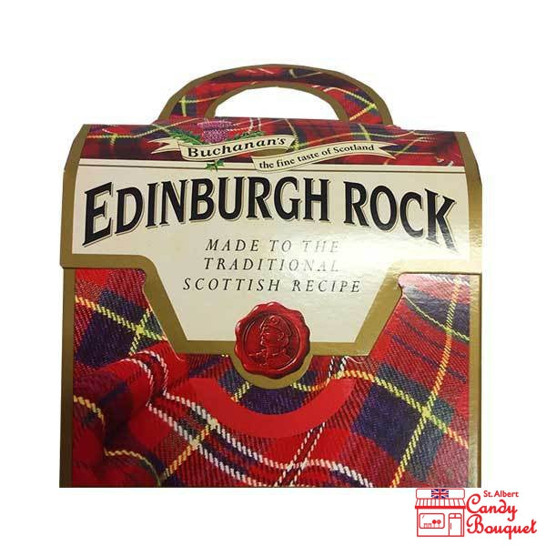 Buchanan's Edinburgh Rock Satchel (75g)-Candy Bouquet of St. Albert