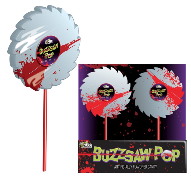 Halloween Buzzsaw Spinning Pops - Candy Bouquet of St. Albert