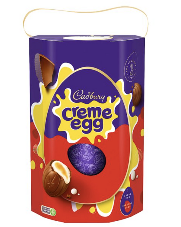 Cadbury® Dairy Milk Creme Egg - Large Gesture (235g) - Candy Bouquet of St. Albert