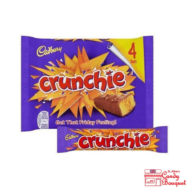 Cadbury Crunchie 4 Pack (104.4g)-Candy Bouquet of St. Albert