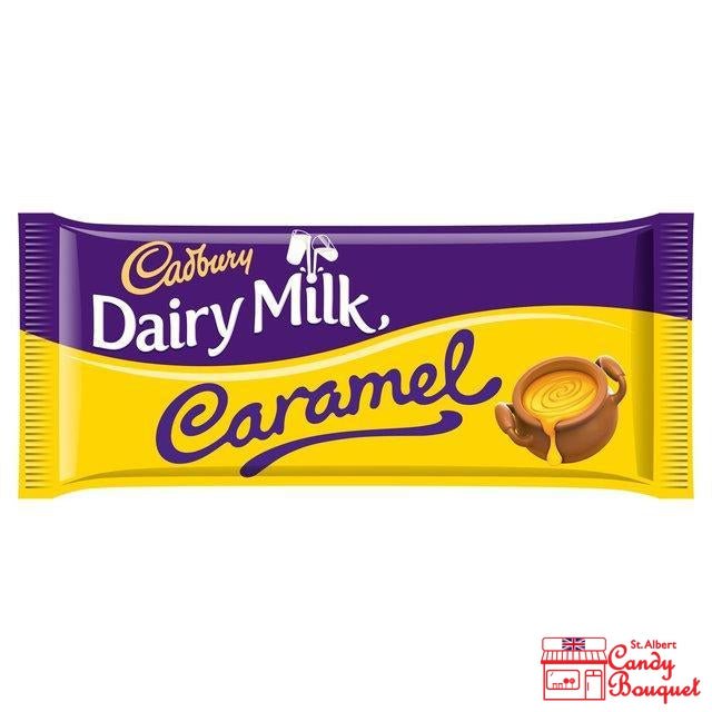 Cadbury Dairy Milk Caramel Bar (200g)-Candy Bouquet of St. Albert