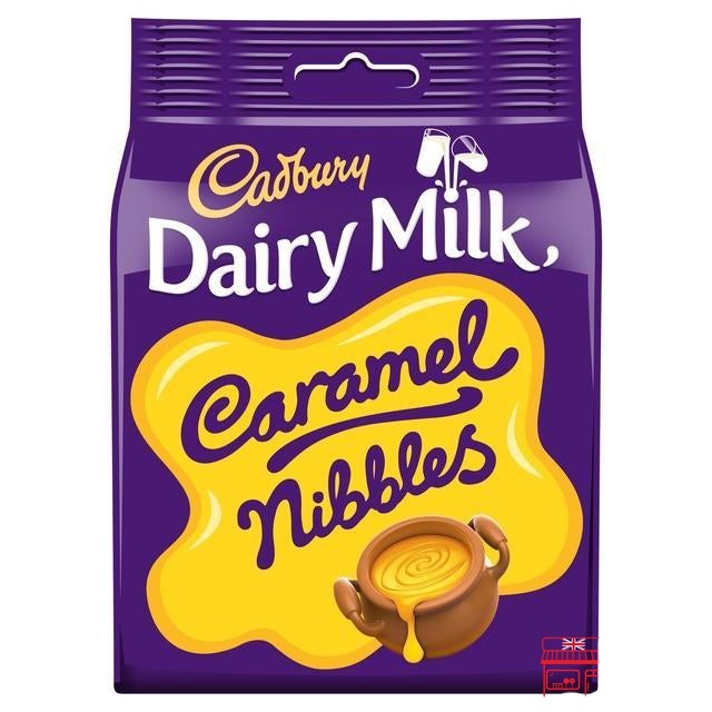 Cadbury Dairy Milk Caramel Nibbles (95g)-Candy Bouquet of St. Albert