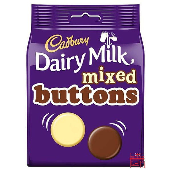 Cadbury Dairy Milk Mixed Buttons (115g)-Candy Bouquet of St. Albert