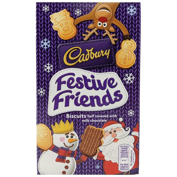 Cadbury® Festive Friends Chocolate Covered Biscuits (150g) - Candy Bouquet of St. Albert