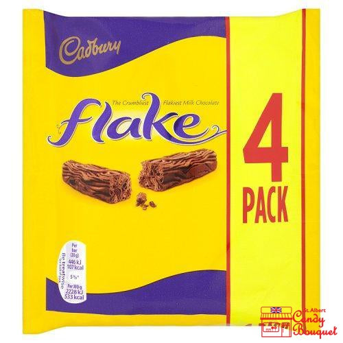 Cadbury Flake 4 Pack (80g)-Candy Bouquet of St. Albert