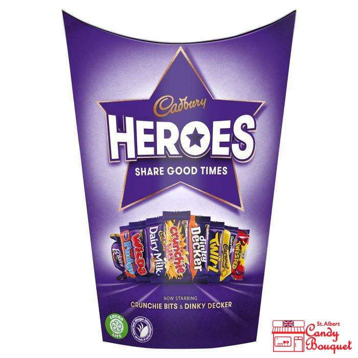 Cadbury Heroes Share Good Times-Candy Bouquet of St. Albert