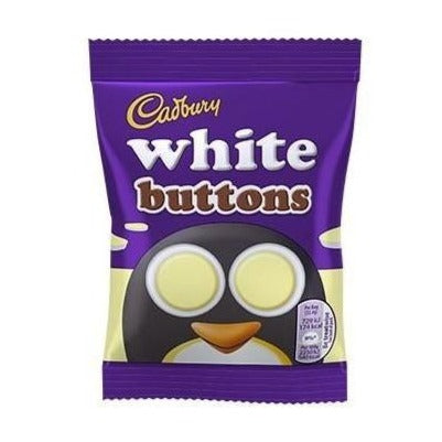 Cadbury White Buttons (32.4g) BBF APR 18 2020-Candy Bouquet of St. Albert