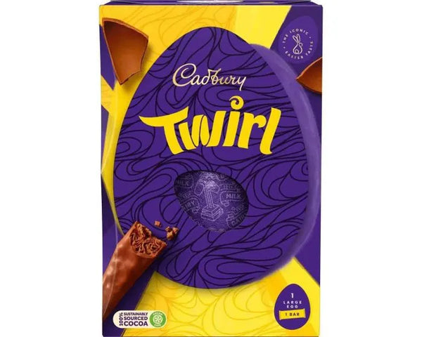 Cadbury® Twirl Egg - Medium (198g) - Candy Bouquet of St. Albert