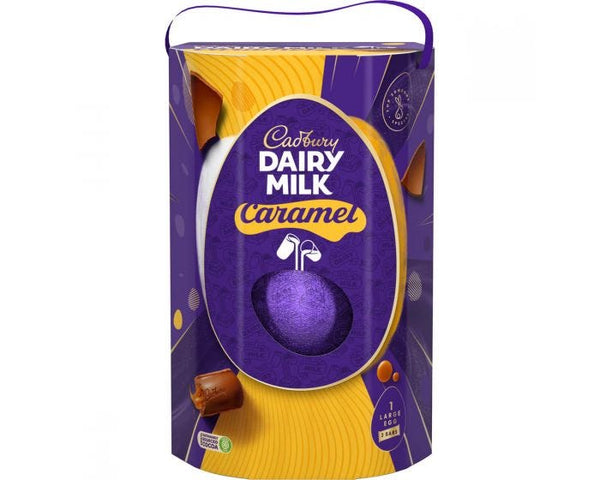 Cadbury® Dairy Milk Caramel Egg - Large Gesture (245g) - Candy Bouquet of St. Albert