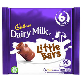 Cadbury® Dairy Milk Little Bars - 6 Pack (108g) - Candy Bouquet of St. Albert